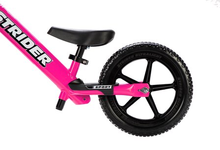 Strider 12 inch loopfiets Sport Roze