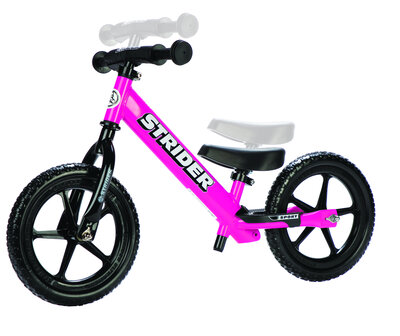 Strider 12 inch loopfiets Sport Roze