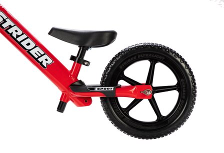 Strider 12 inch loopfiets Sport Rood