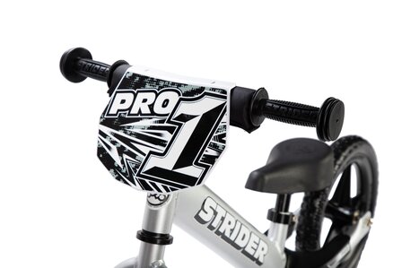 Strider 12 inch loopfiets PRO Silver